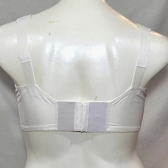 44D Exquisite Form 532 Original Wire Free Pointy Bullet Bra White NWOT - Picture 3 of 3